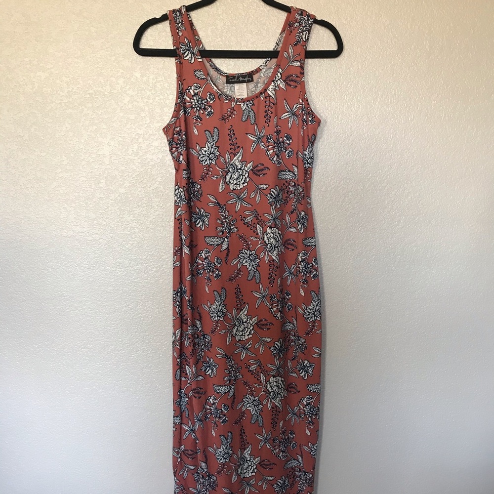 French Atmosphere tank style maxi dress Large